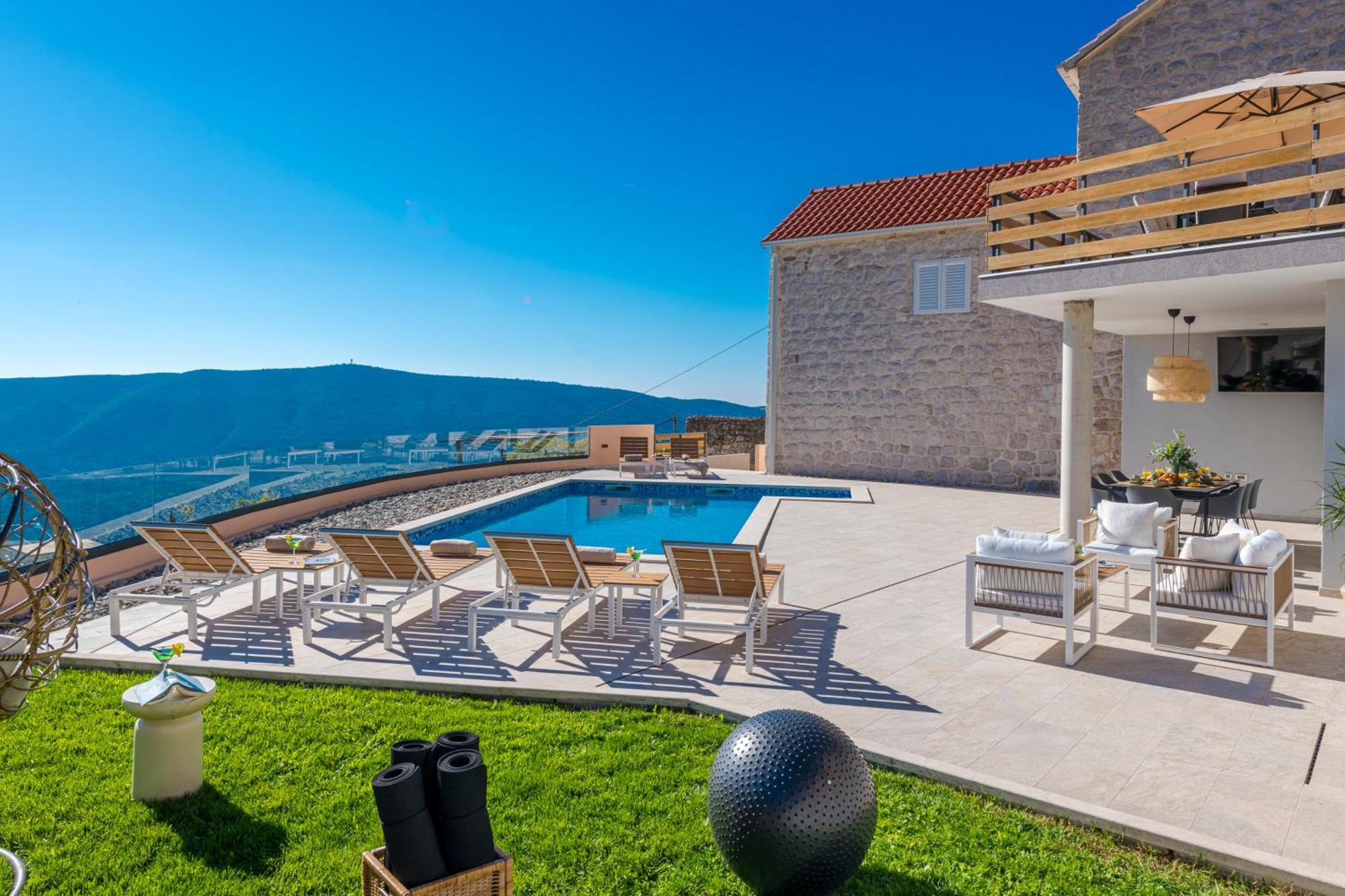 Villa Castellum Canalis Gruda Exteriör bild
